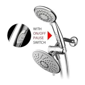 HotelSpa Cabezal de ducha 6 pulgadas4 pulgadas_2