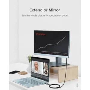 Adaptador enchufable de USBC a HDMIDPVGA._3