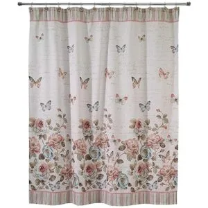 Avanti Linens Butterfly Garden Collection Cortina de_1