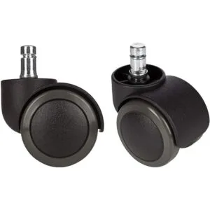 Hjh OFFICE Ruedas para silla de oficina 5 unidades_2