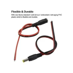 MILAPEAK 10 pares de cables de enchufe de barril de_6