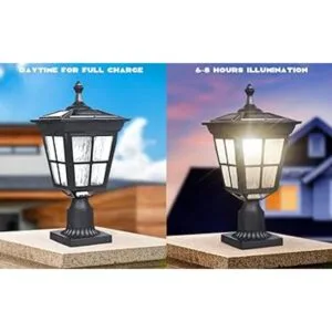 Kemeco ST4311AQ Lámpara solar LED de aluminio fundido con_3