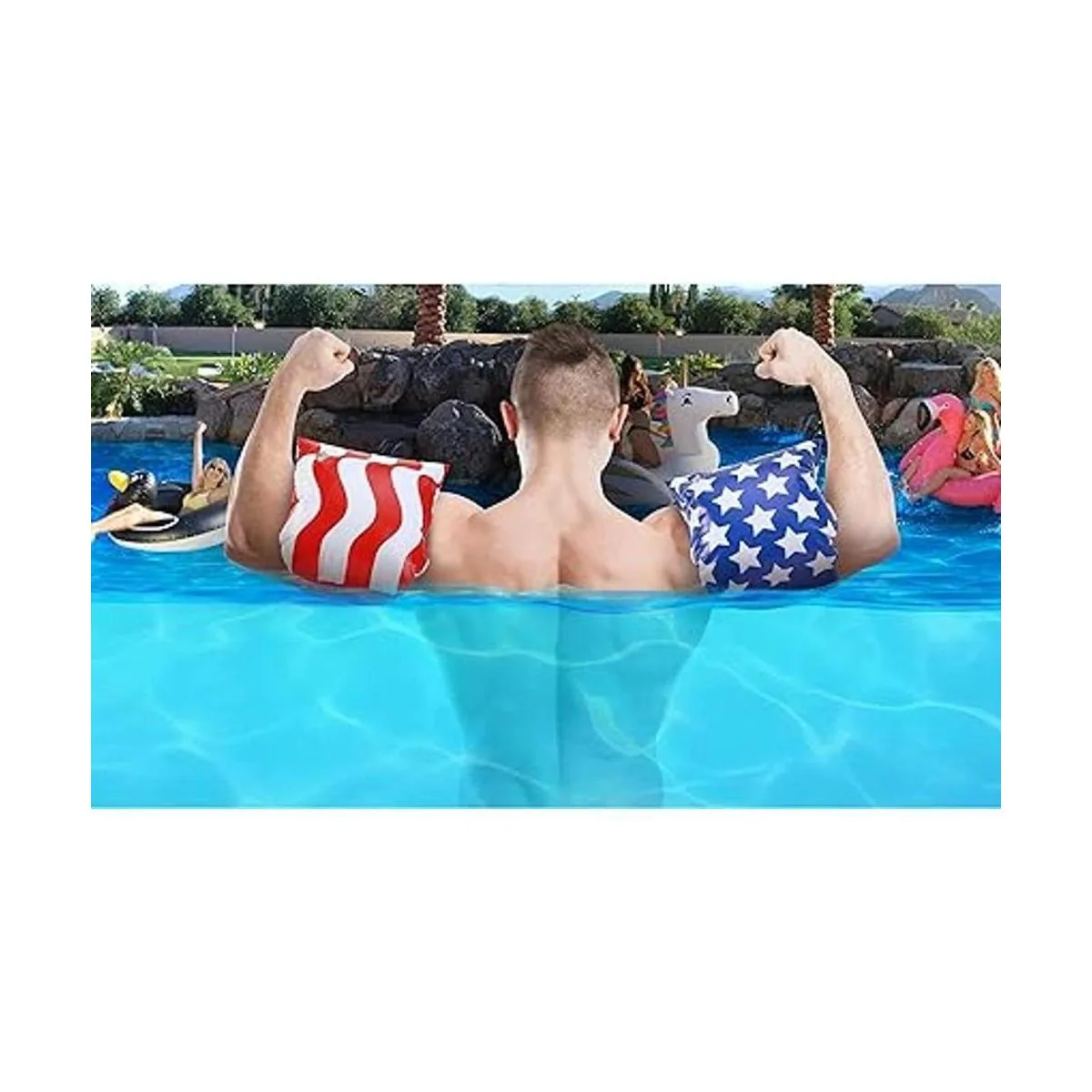 GoFloats Flotadores de ala de agua para adultos poseer la_3