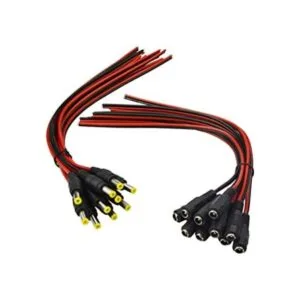 MILAPEAK 10 pares de cables de enchufe de barril de_1