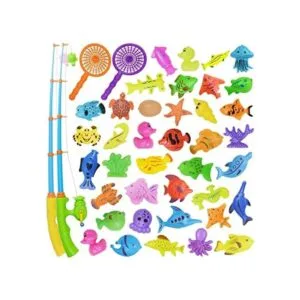 Juguete de baño juguete de pesca magnético de 39 piezas_1