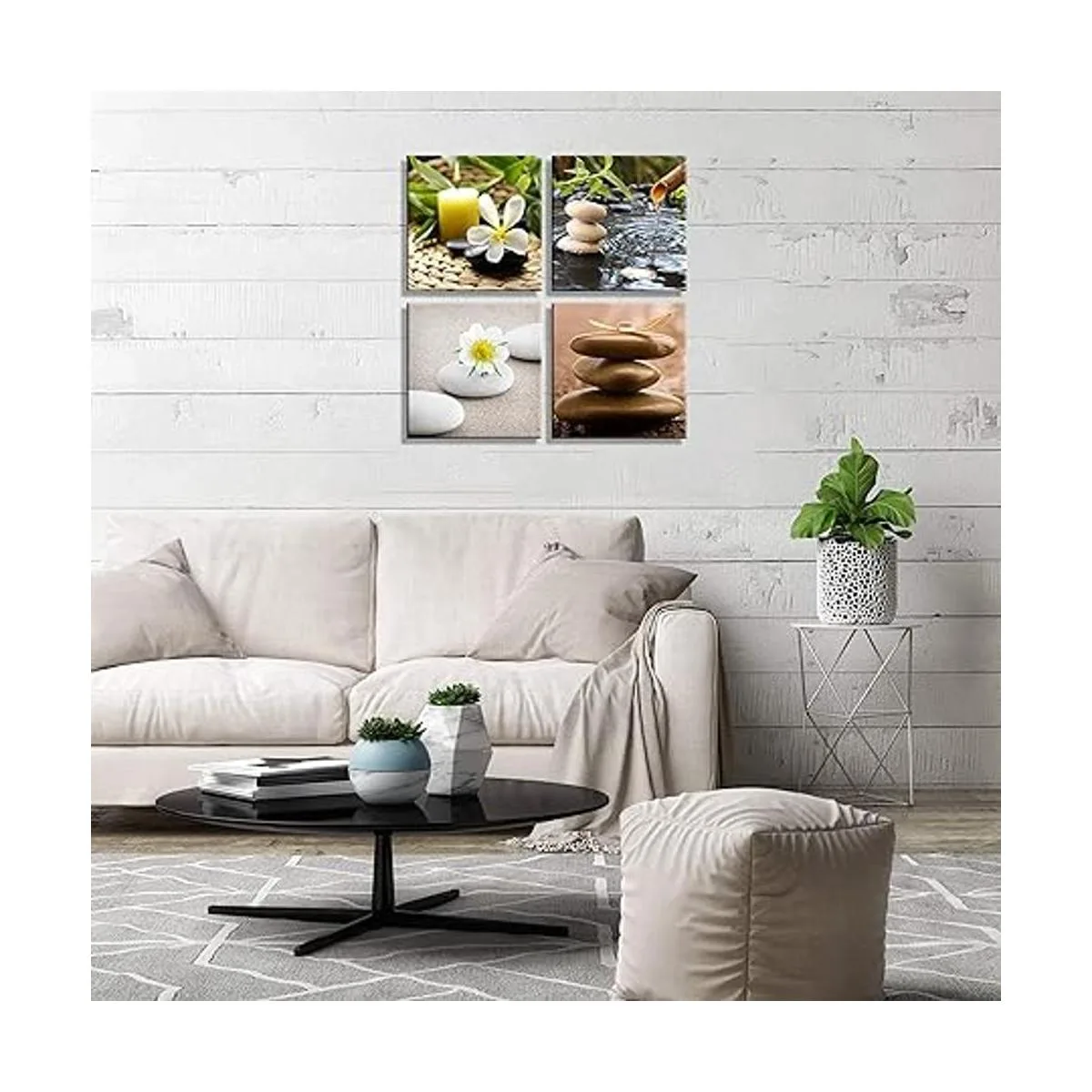 NAN Wind Lienzo Zen para pared diseño de bodegón de spa_5