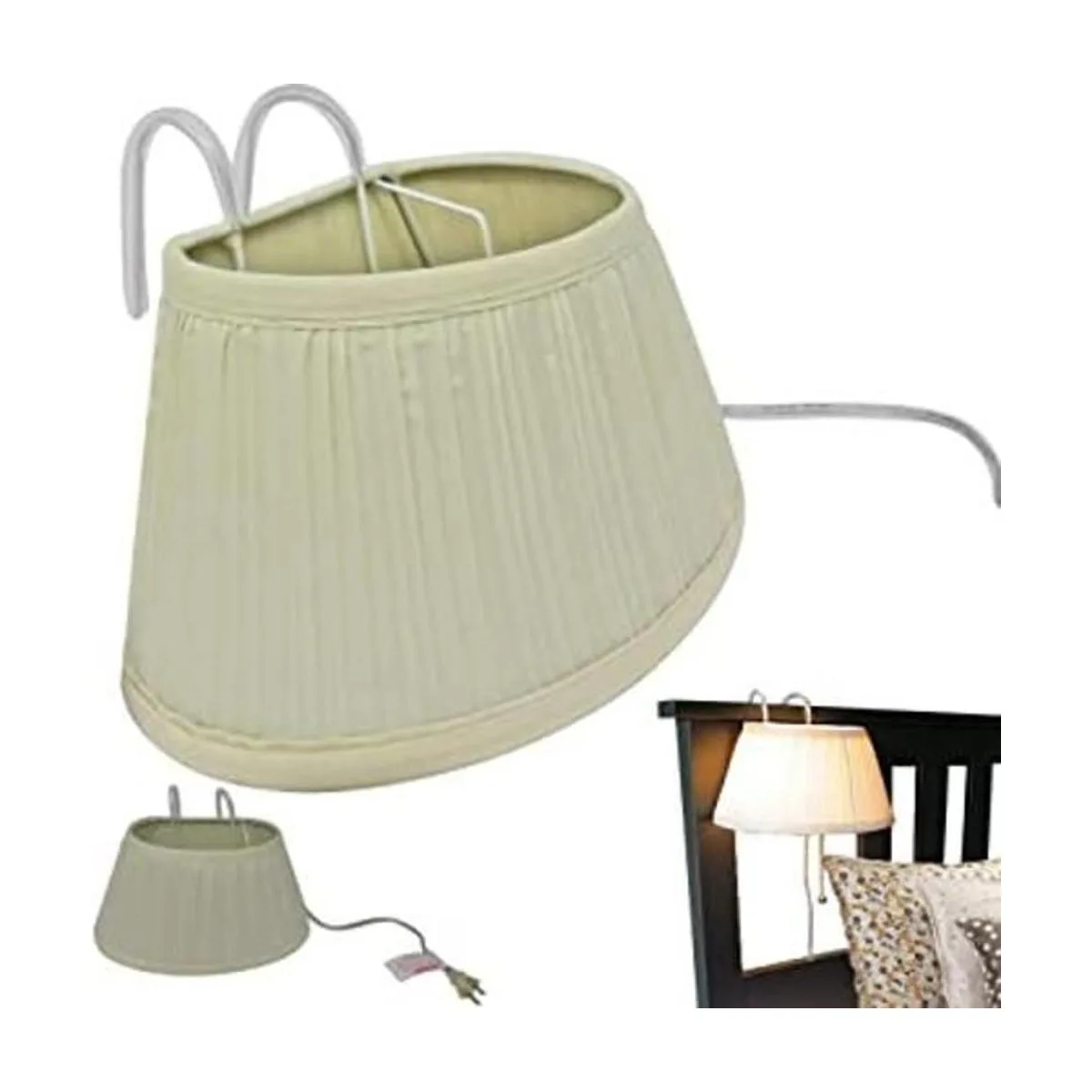 Evelots Lámpara de lectura para cabecero de camatela_1