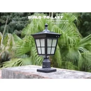 Kemeco ST4311AQ Lámpara solar LED de aluminio fundido con_5