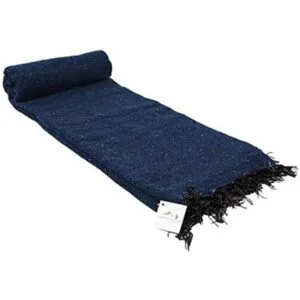 Open Road Goods Manta artesanal gruesa y en color sólido_3