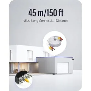 ANNKE Paquete de 4 cables de cámara de seguridad de 150_3