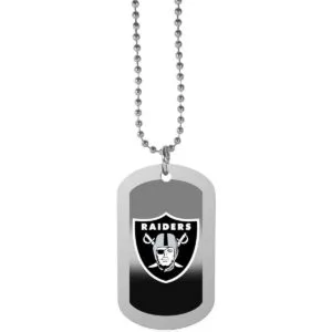 NFL Siskiyou Sports Fan Shop Las Vegas Raiders Team Tag_1