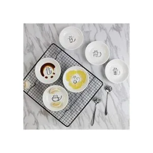 Plato de cerámica súper lindo para gatos mini plato de_7