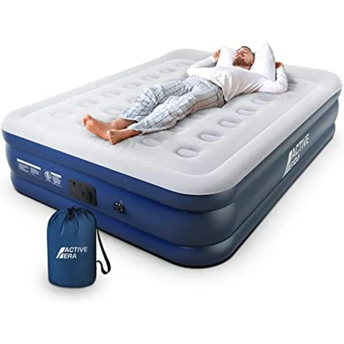 Active Era Air Mattress with Builtin Pump Elevated_1