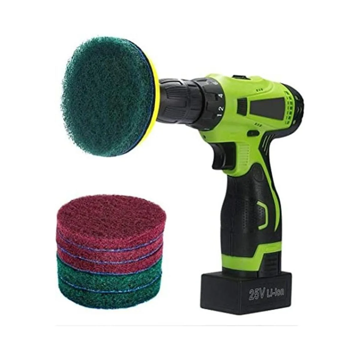 Kichwit Kit de limpieza de escobilla eléctrica de 4_1