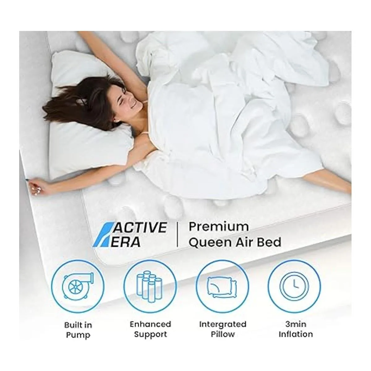 Active Era Air Mattress with Builtin Pump Elevated_2
