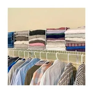 Evelots Separador de alambre para armario 8 unidades_3