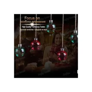 Mealivos Juego de 6 vasos de chupito con espíritu navideño_3