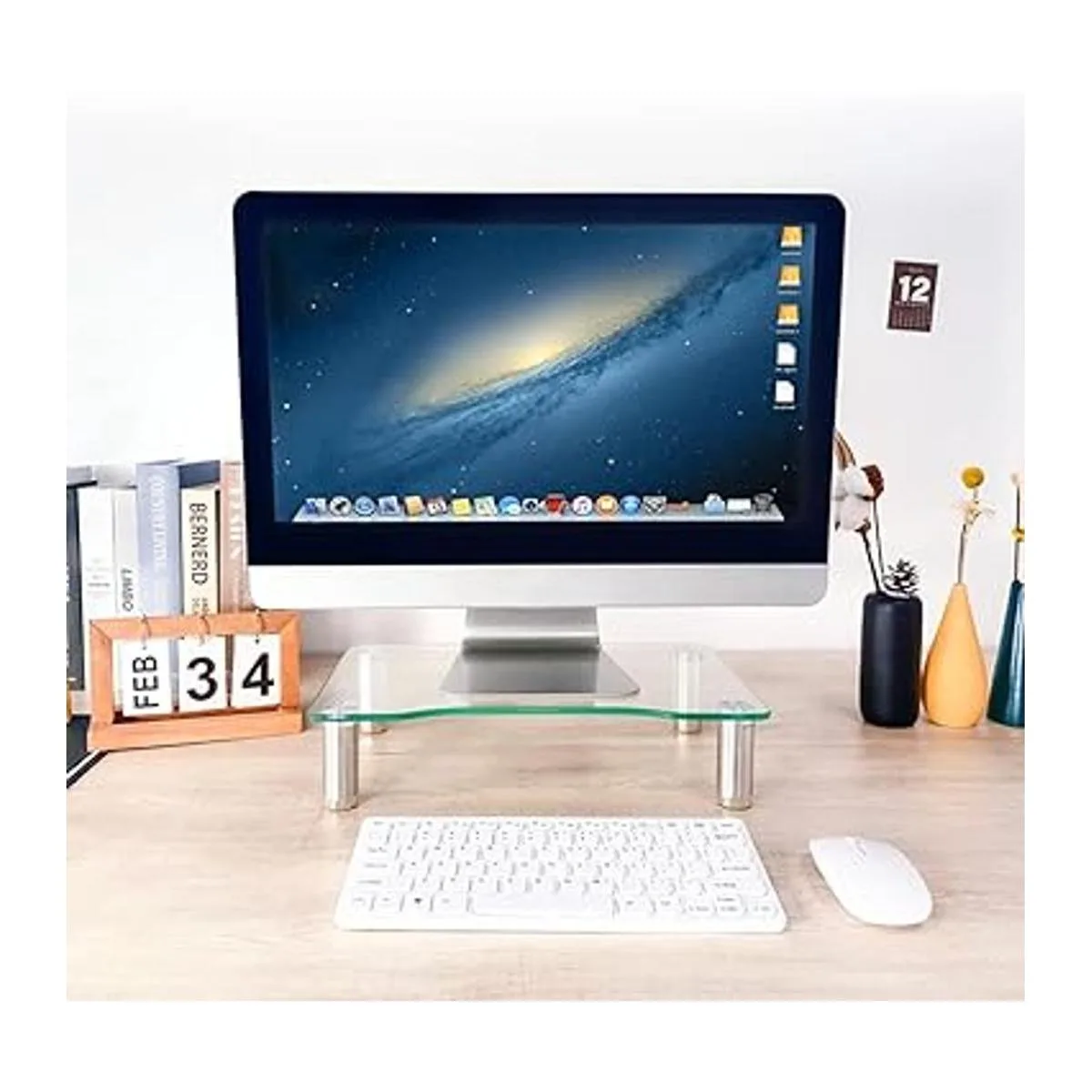 HD01T002 Elevador de monitor de computadora de vidrio_3