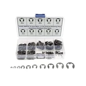 HVAZI Juego de 300 anillos de retención externos con clip_1
