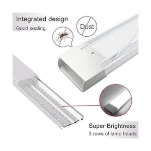 GALYGG Lámpara LED de 2 pies 26 W 2300 lm 6500 K luz_3
