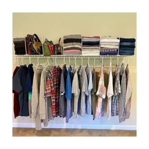 Evelots Separador de alambre para armario 8 unidades_4