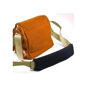 2 almohadillas negras cómodas para correa de hombro de_2