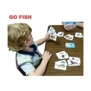 Juego de cartas Go Fish Untamed Oceans para niños de 4 a 8_6