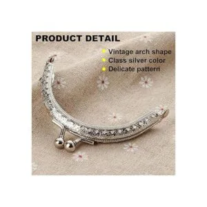 Mtsooning 10 marcos de monedero vintage cierre de cierre_2