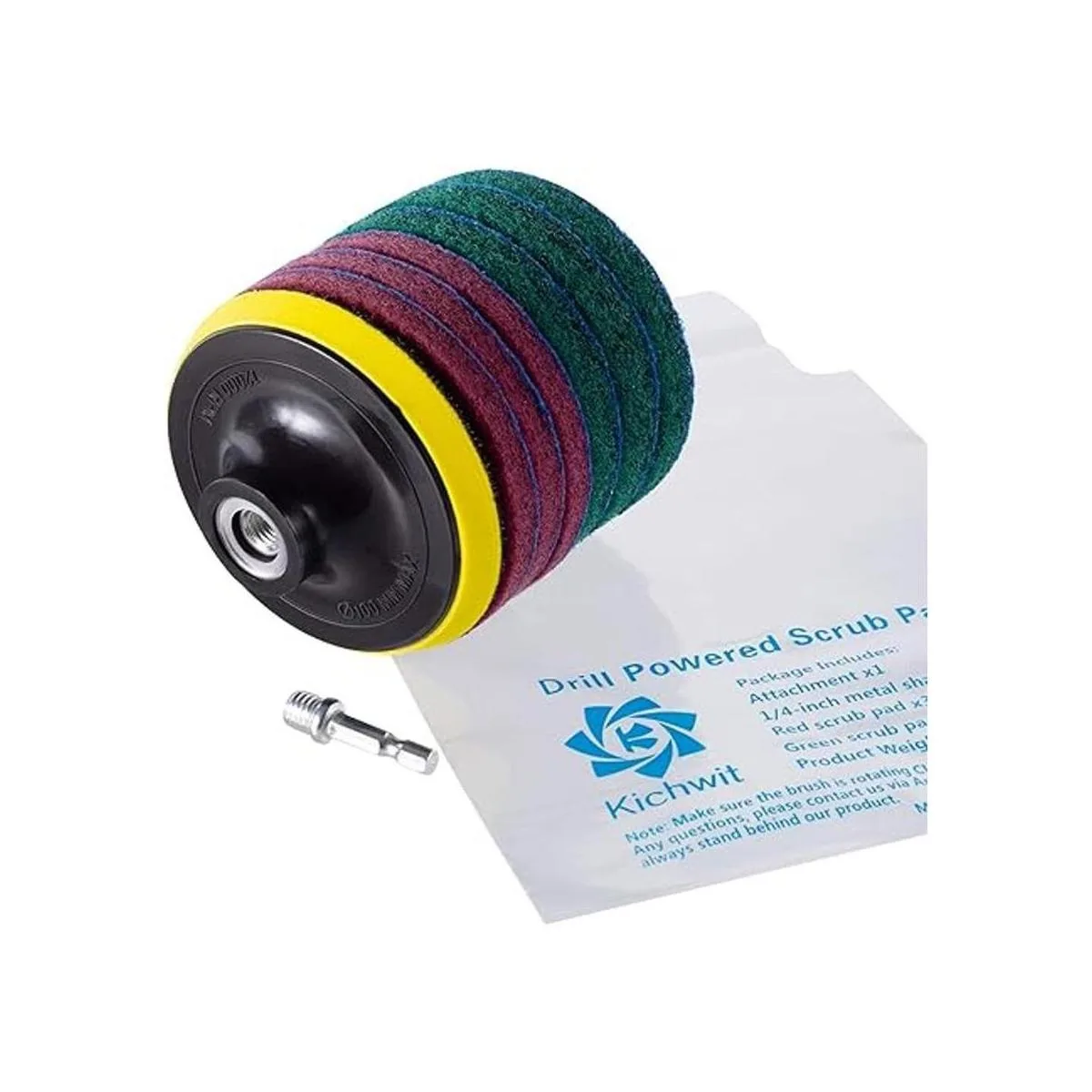 Kichwit Kit de limpieza de escobilla eléctrica de 4_5