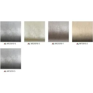 Roserosa Papel pintado de vinilo con textura metálica_5