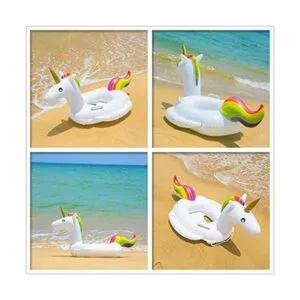 Flotador de piscina para bebés flotadores de unicornio_5