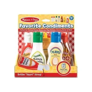 Melissa Doug Juego de alimentos de juego de condimentos_3