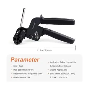 Knoweasy Pistola de sujeción de cables de acero_2