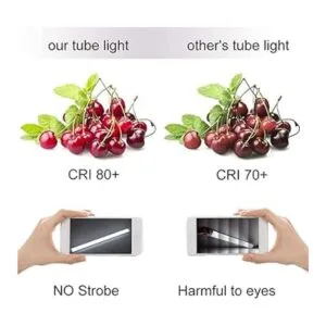 GALYGG Lámpara LED de 2 pies 26 W 2300 lm 6500 K luz_5