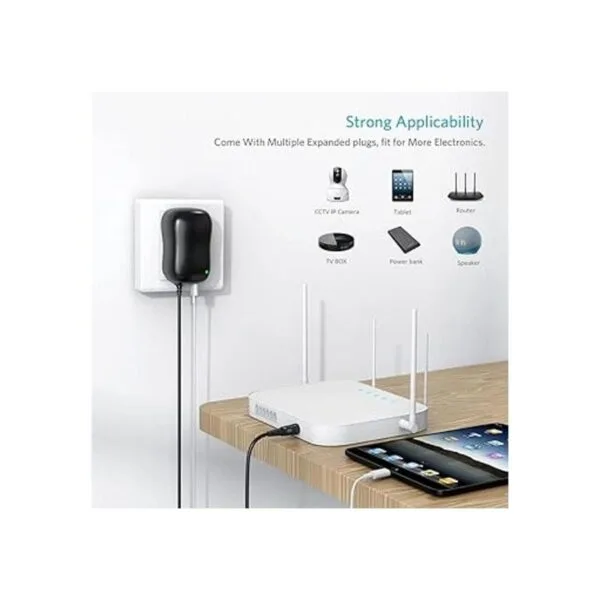 Belker Adaptador universal de 30 W 3 V 4.5 V 5 V 6 V_6