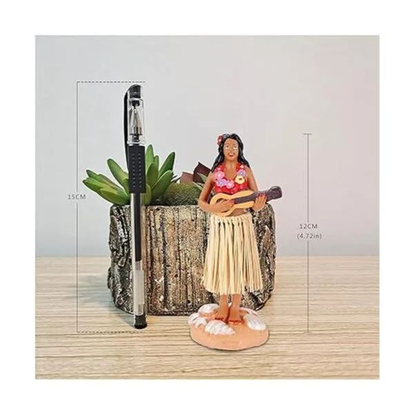 BCSmyer Muñeca hawaiana de tablero de niña Hula con_2