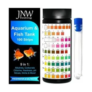 JNW Direct Tiras de prueba de acuario 9 en 1 con libro_1