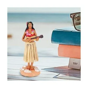 BCSmyer Muñeca hawaiana de tablero de niña Hula con_4