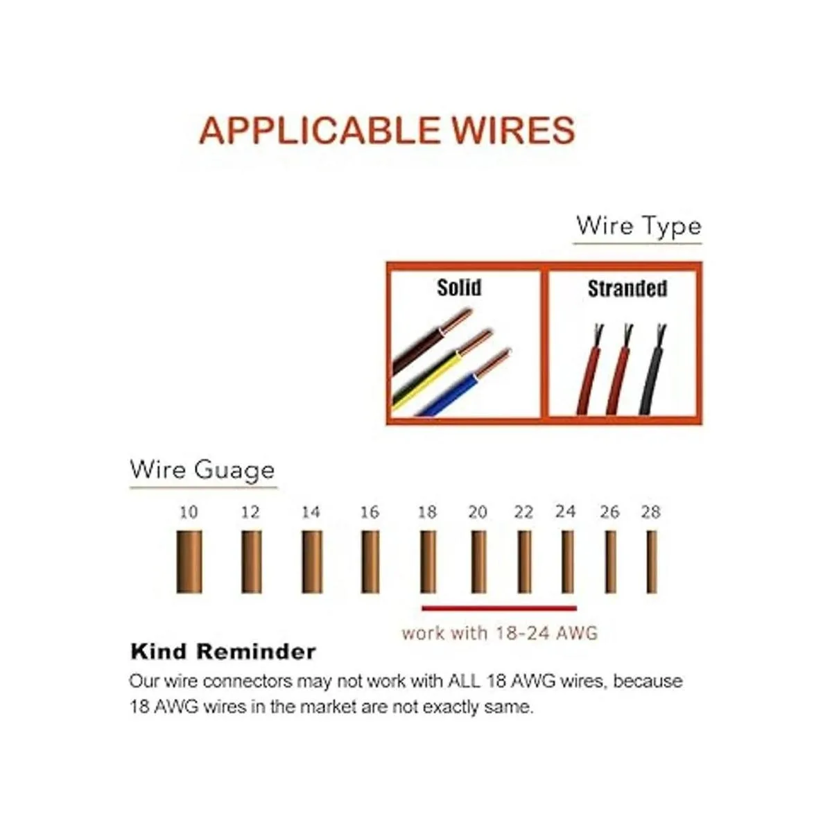 Conectores de empalme de alambre de bajo voltaje paquete_3