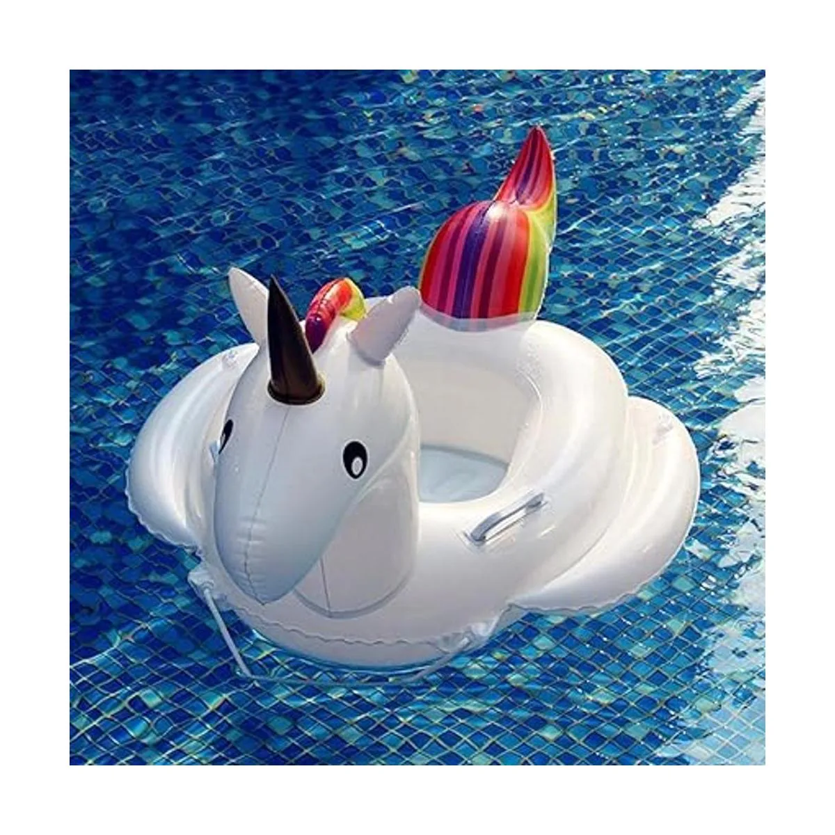 Flotador de piscina para bebés flotadores de unicornio_4