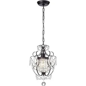 EDVIVI Amorette Mini candelabro de cristal 1 luz moderna_2