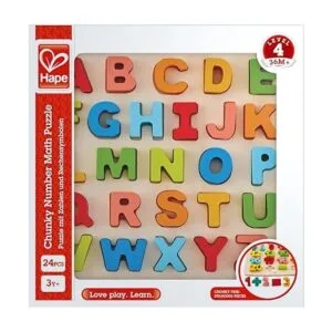 Rompecabezas en mayúscula Hape HAPE1551 Rompecabezas_2