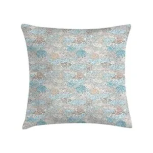 Ambesonne Funda de cojín náutica diseño de concha marina_1