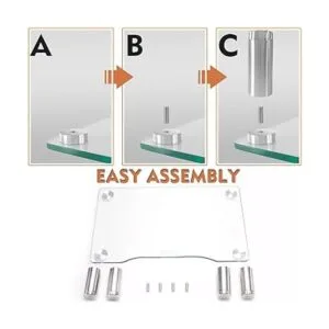 HD01T002 Elevador de monitor de computadora de vidrio_2