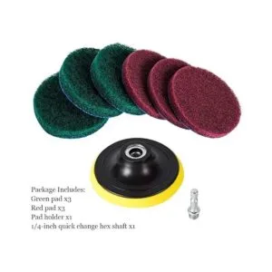 Kichwit Kit de limpieza de escobilla eléctrica de 4_2