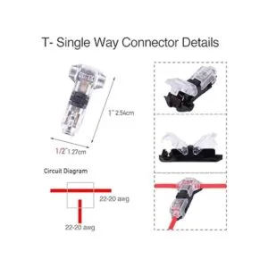 Conectores de empalme de alambre de bajo voltaje paquete_5