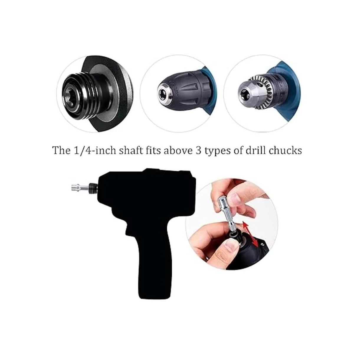 Kichwit Kit de limpieza de escobilla eléctrica de 4_4