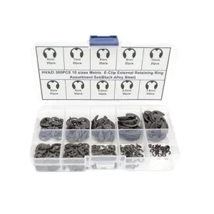 HVAZI Juego de 300 anillos de retención externos con clip_2