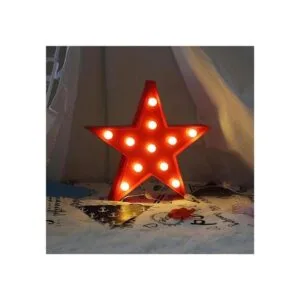 Luna y estrella iluminada_2