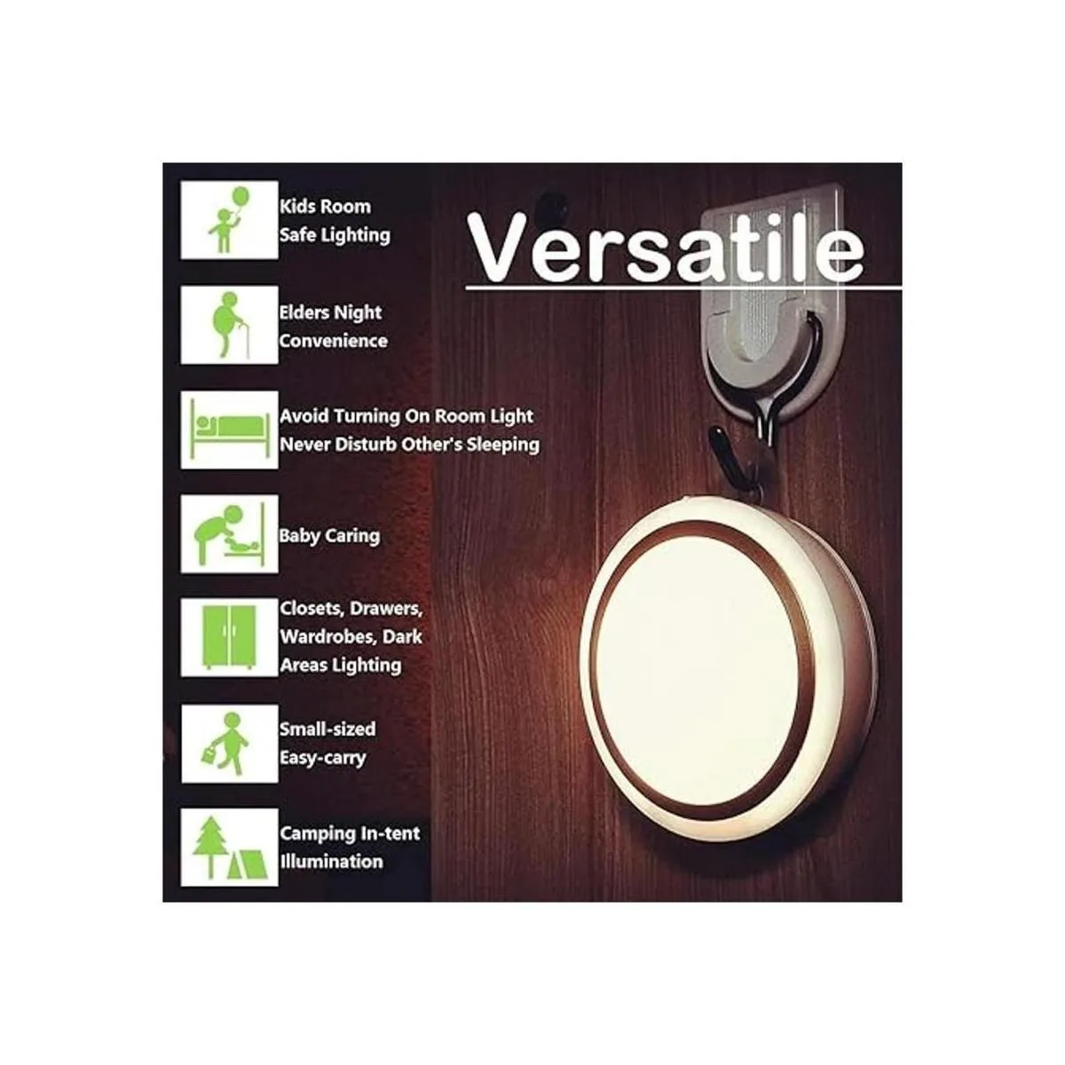 RTSU Luz táctil recargable con temporizador lámpara de_5